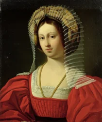 Giovanna I (1326-82) Queen of Naples, 1842